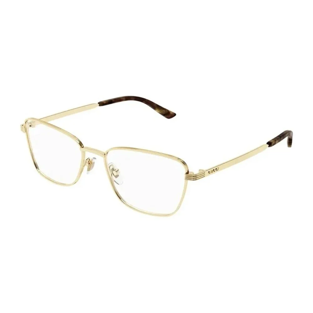 NEW GUCCI GG1880O 002 EYEGLASSES GOLD WOMEN EYEWEAR GUCCI